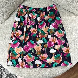 J. Crew Factory Floral Skirt